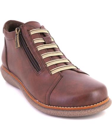 SCARPE STRINGATE VALERIAS 2354 IN PELLE COLORE CUOIO CUERO