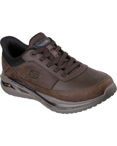 SKECHERS SLIP-INS 210981 TÊNIS CASUAL MARRONS MARRON