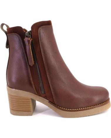 STIVALETTO IN PELLE MARRONE DESIREÉ MULAN10 MARRON