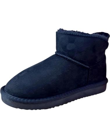 XTI FUR-LINED BOOTS 151413 - BLACK NEGRO