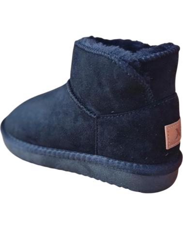 XTI FUR-LINED BOOTS 151413 - BLACK NEGRO