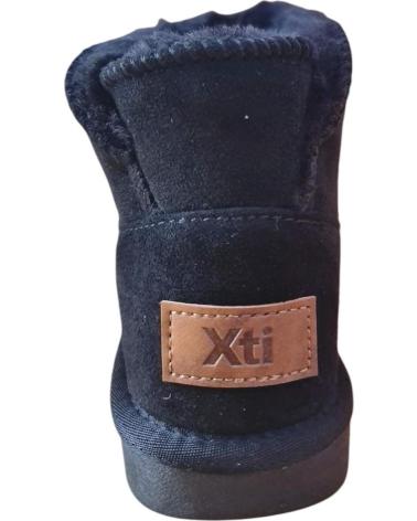 XTI FUR-LINED BOOTS 151413 - BLACK NEGRO