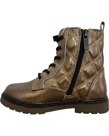 BOTA MILITAR XTI 151328 GOLD COM ESTRELA GLITTER GOLD