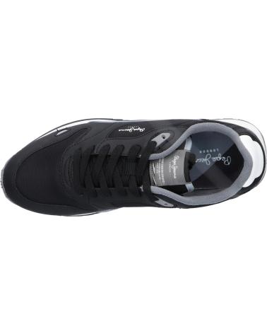 PEPE JEANS RUNNIG SNEAKERS BLACK NEGRO