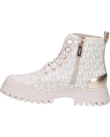 MICHAEL KORS STIEFEL PAYTON MK02734257 VANILLA LOGO PU - VANILLA NAPPA PU VANILLA LOGO PU - VANILLA NAPPA PU