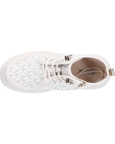 MICHAEL KORS STIEFEL PAYTON MK02734257 VANILLA LOGO PU - VANILLA NAPPA PU VANILLA LOGO PU - VANILLA NAPPA PU