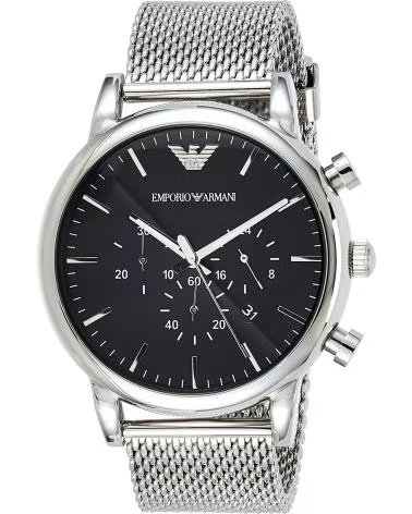 RELOJ EMPORIO ARMANI AR1808 PLATEADO PLATEADO