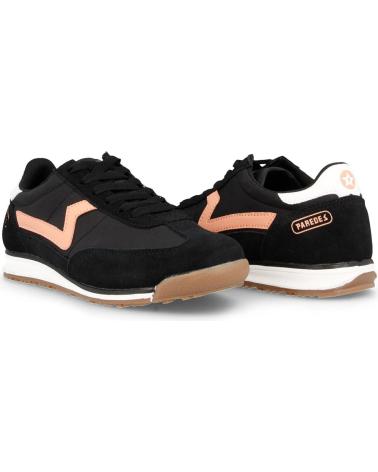 PAREDES ZAPATILLAS CASUAL PARA MUJER CHELVA NEGRO