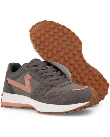 PAREDES ZAPATILLAS CASUAL PARA MUJER CHIVA ROSA GRIS
