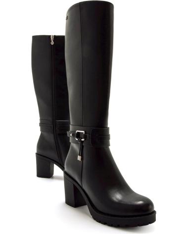 BOTA ALTA MARIA MARE 63618 NEGRA CON HEBILLA NEGRO