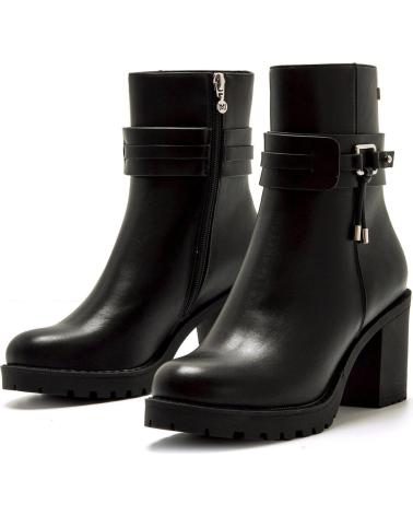 BOTA MARIA MARE 63617 NEGRA CON HEBILLA Y PLATAFORMA NEGRO