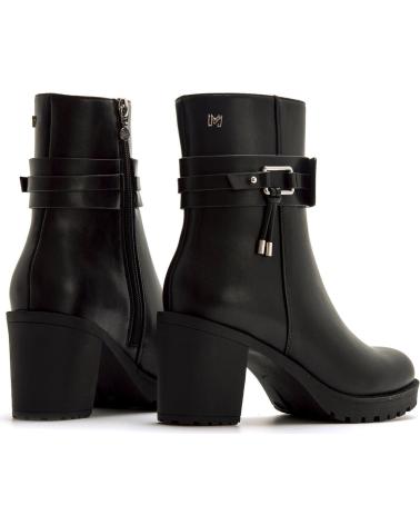 BOTA MARIA MARE 63617 NEGRA CON HEBILLA Y PLATAFORMA NEGRO