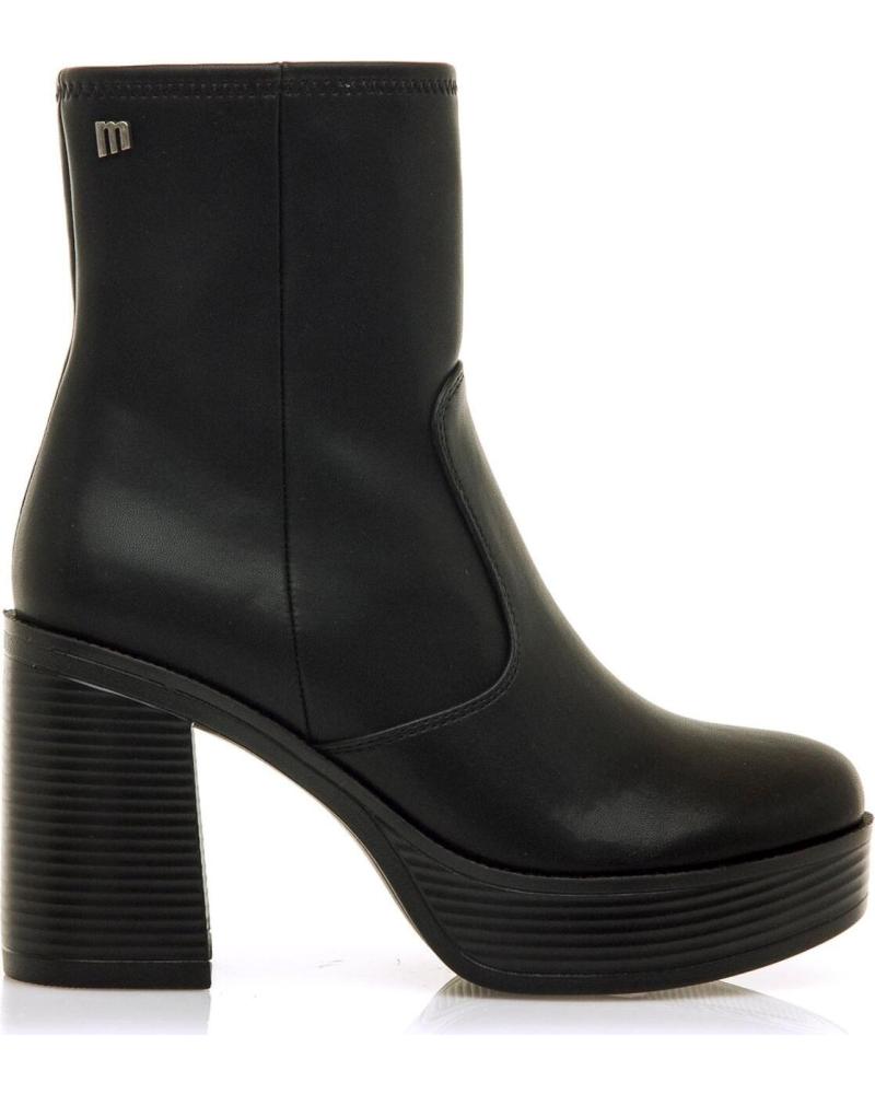 BOTTINE MTNG 50531 NOIRE À TALON ET PLATEFORME NEGRO