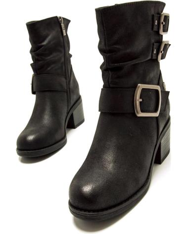 MTNG BOTINES DE TACON MUJER MUSTANG 54664 NEGRO
