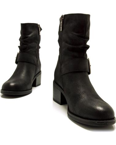 MTNG BOTINES DE TACON MUJER MUSTANG 54664 NEGRO