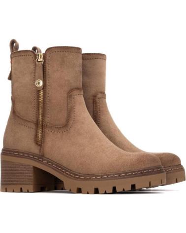 REFRESH BOTINES DE TACON MUJER 173023 TAUPE MARRóN