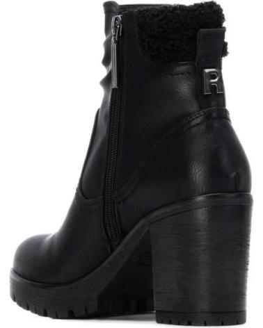 REFRESH 173199 NEGROS CON TACÓN NEGRO