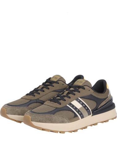 TOMMY HILFIGER TJM TECHNICAL RUNNER ESS KAKI