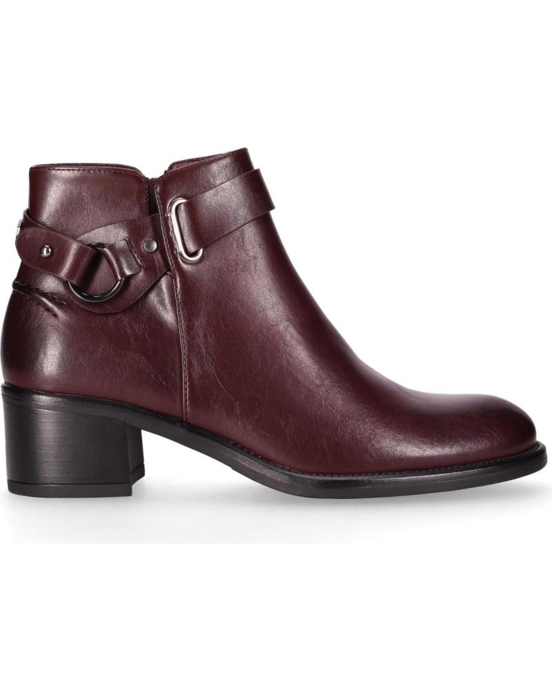 CHIKA10 CHIKA 10 BOTIN CON TACON MEDIO PARA MUJER BAIDEN 12 COLOR VI ROJO