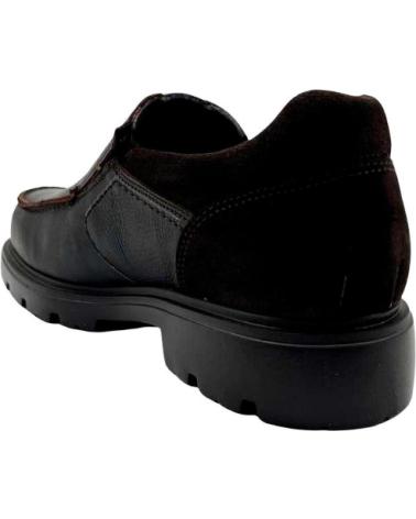 PITILLOS MOCASSIM CLÁSSICO PRETO MARRóN