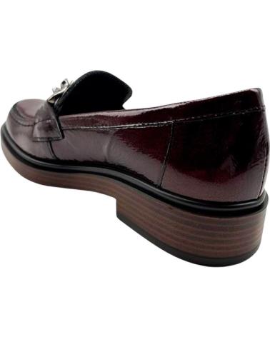 PITILLOS LACKLEDER-MOKASSIN IN BLAU MIT METALLVERZIERUNG AZUL