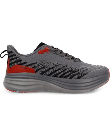 PAREDES ZAPATILLAS DEPORTIVAS PARA HOMBRE ALMUSSAFES -ROJO GRIS
