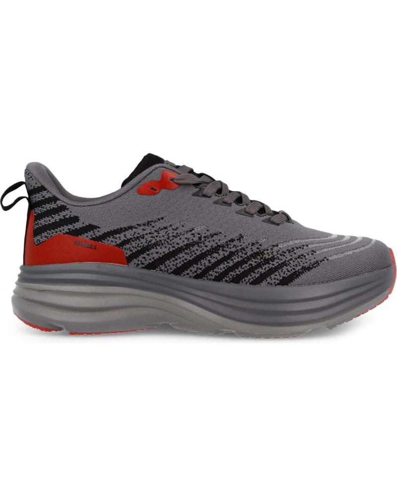 PAREDES ZAPATILLAS DEPORTIVAS PARA HOMBRE ALMUSSAFES -ROJO GRIS