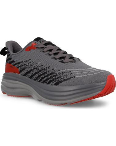 PAREDES ZAPATILLAS DEPORTIVAS PARA HOMBRE ALMUSSAFES -ROJO GRIS