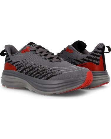 PAREDES ZAPATILLAS DEPORTIVAS PARA HOMBRE ALMUSSAFES -ROJO GRIS