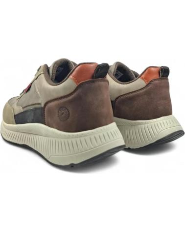 TIMBOS ZAPATILLA DEPORTIVA DE HOMBRE KAKI 131993 MARRóN