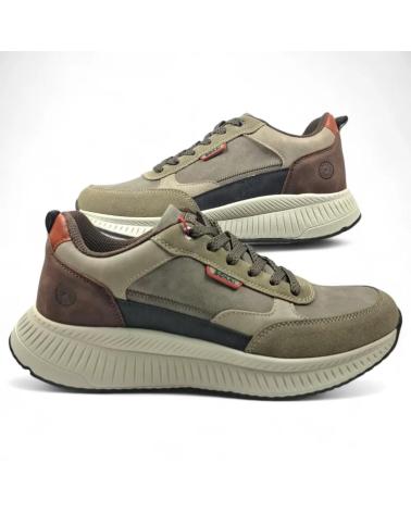 TIMBOS ZAPATILLA DEPORTIVA DE HOMBRE KAKI 131993 MARRóN