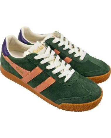 GOLA ELAN VERT AVEC DÉTAILS ORANGE VERDE