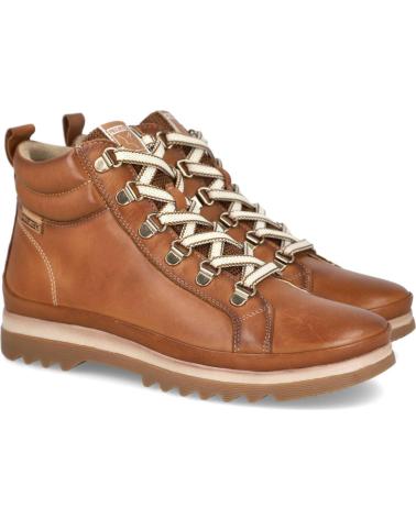 PIKOLINOS W3W-8564-VIGO BOTIN DE FORRO CALIDO PARA MUJER BRANDY