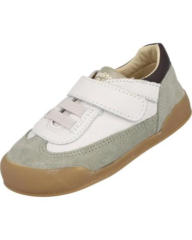 CRIOS BLANDITOS BY MODENA ZAPATILLAS BAREFOOT BEIGE-VERDE