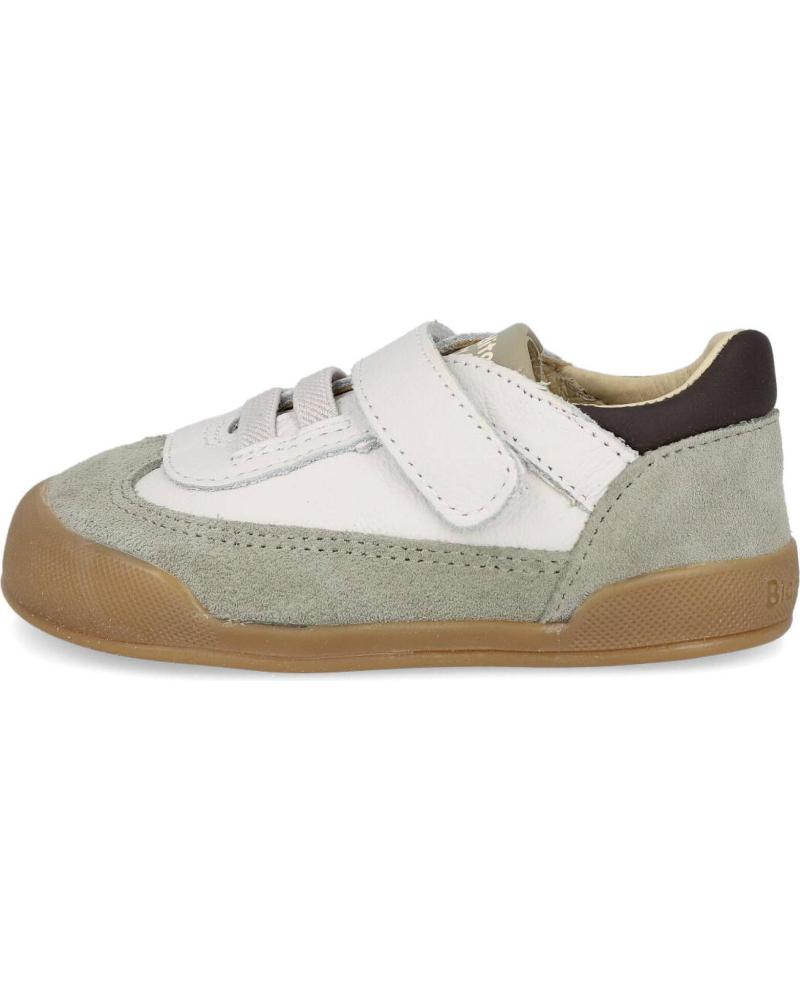 CRIOS BLANDITOS BY MODENA ZAPATILLAS BAREFOOT BEIGE-VERDE