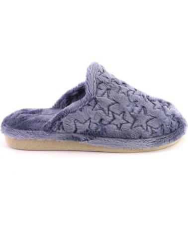 GARZON CHINELOS DE CASA P450 584 ESTAMPADO ESTRELAS AZUL AZUL