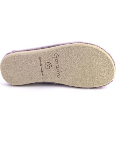 GARZON ZAPATILLAS DE CASA P450 584 ESTAMPADO ESTRELLAS MALVA MALVA