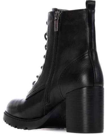 XTI BOTÍN DE TACÓN CON CORDONES 144298 NEGRO NEGRO