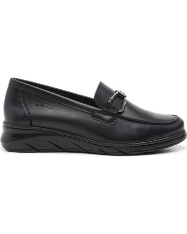 MOCASÍN 24 HORAS 26576 CON HEBILLA METÁLICA NEGRO NEGRO