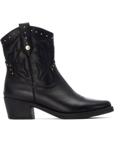 STIVALETTO COWBOY XTI BASIC 130472 NERO CON BORCHIE NEGRO