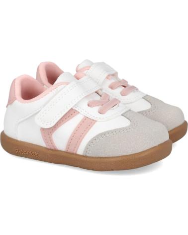 BASKETS DE SPORT L&R SHOES FH858S BLANC-ROSE BLANCO-ROSA