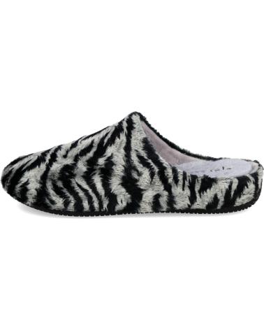 GARZON 15300-371 PANTOFOLE STAMPA ANIMALIER GRIS