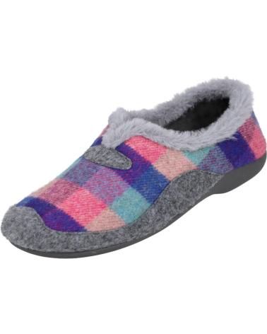 GARZÓN 7950-300 PINK CLOSED HOUSE SLIPPERS FOR WOMEN ROSA