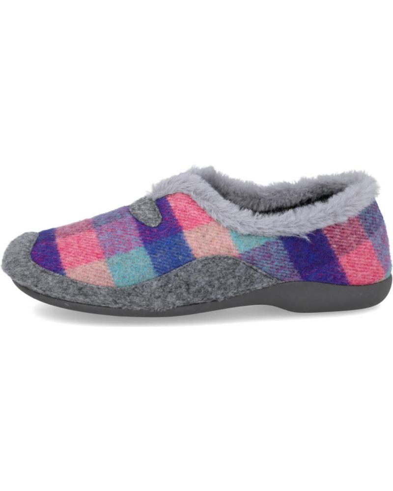 GARZÓN 7950-300 PINK CLOSED HOUSE SLIPPERS FOR WOMEN ROSA