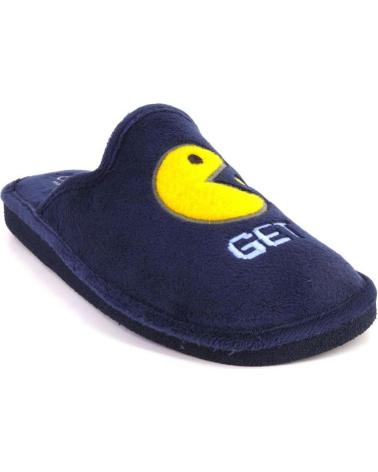 CABRERA PANTOFOLE MODELLO 2938 - BLU MARINO PAC-MAN AZUL MARINO