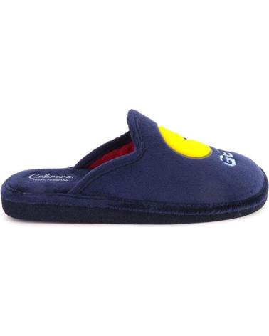 CABRERA PANTOFOLE MODELLO 2938 - BLU MARINO PAC-MAN AZUL MARINO
