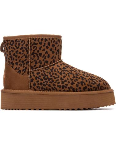 XTI LEOPARD PRINT ANKLE BOOT FOR WOMEN, MODEL 144441 LEOPARDO