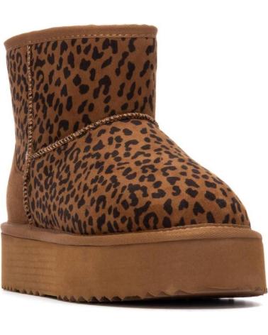 XTI LEOPARD PRINT ANKLE BOOT FOR WOMEN, MODEL 144441 LEOPARDO