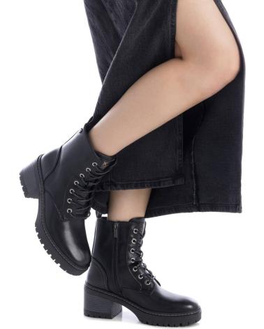 XTI 144454 BLACK COMBAT BOOT NEGRO