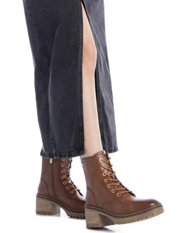 XTI ZAPATOS ZAPATOS MUJER BOTINES MODELO 144454 COLOR MARRON MARRóN